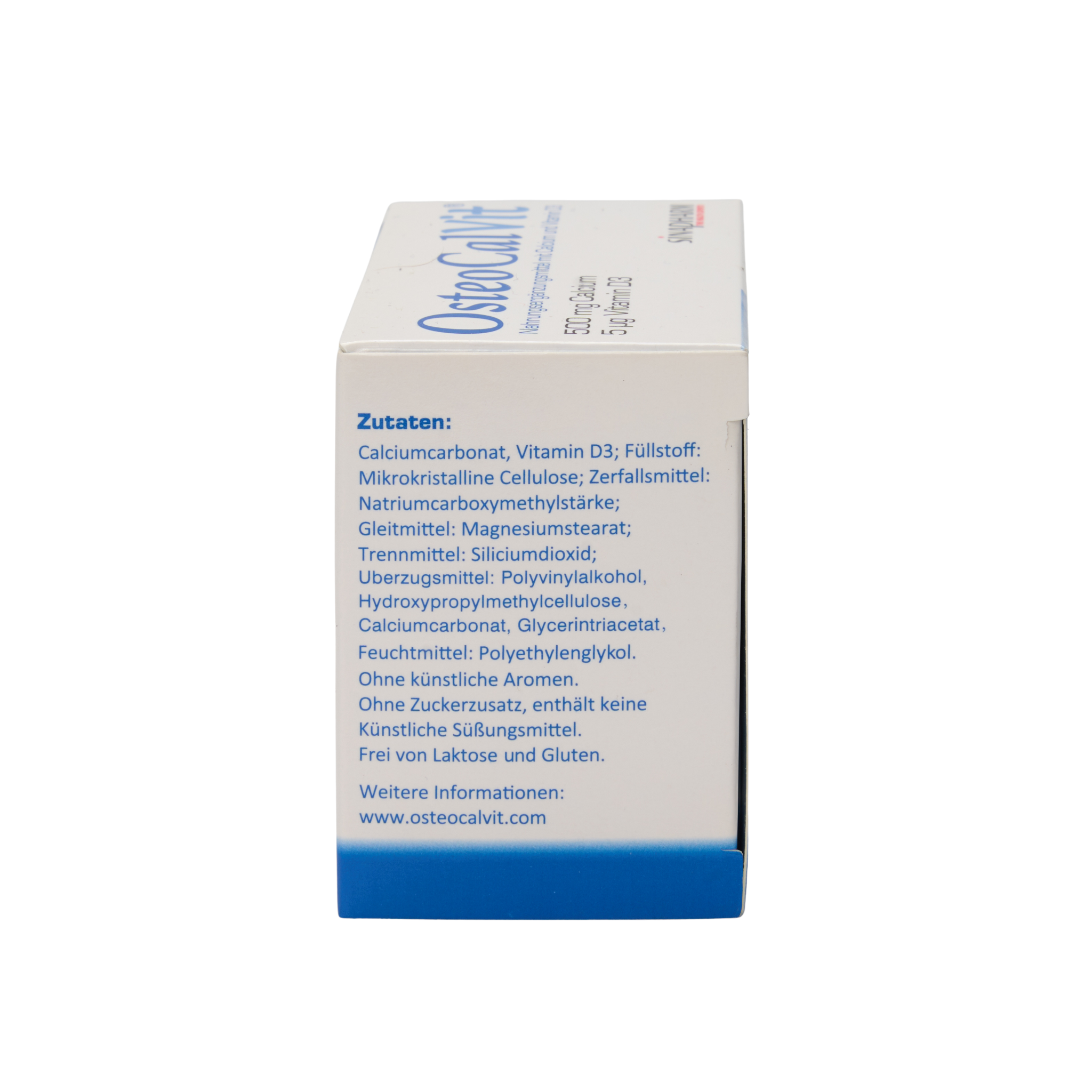 Produkte osteocalvit side of box pic